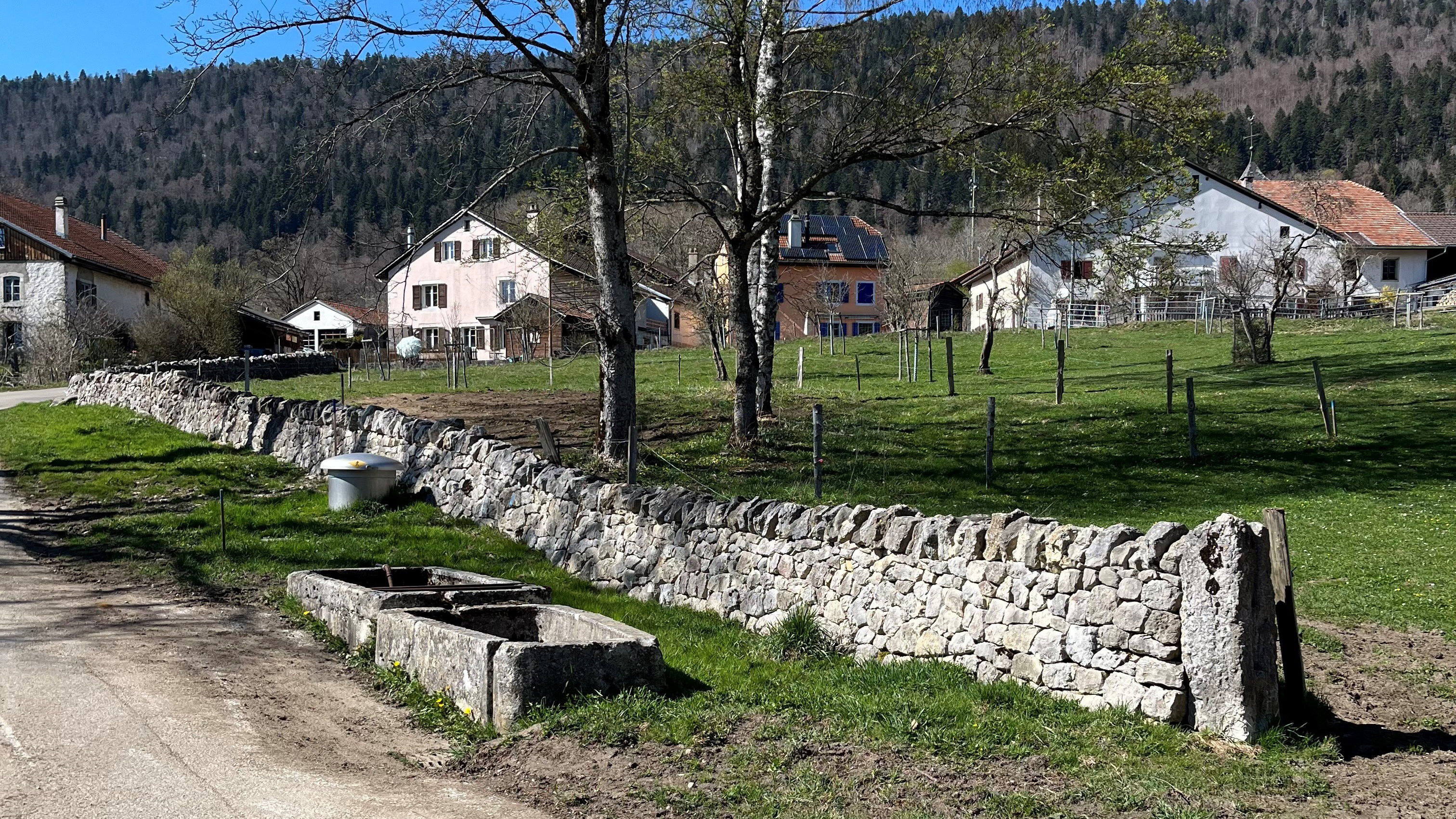 Le Pâquier au fil des pierres et des fontaines