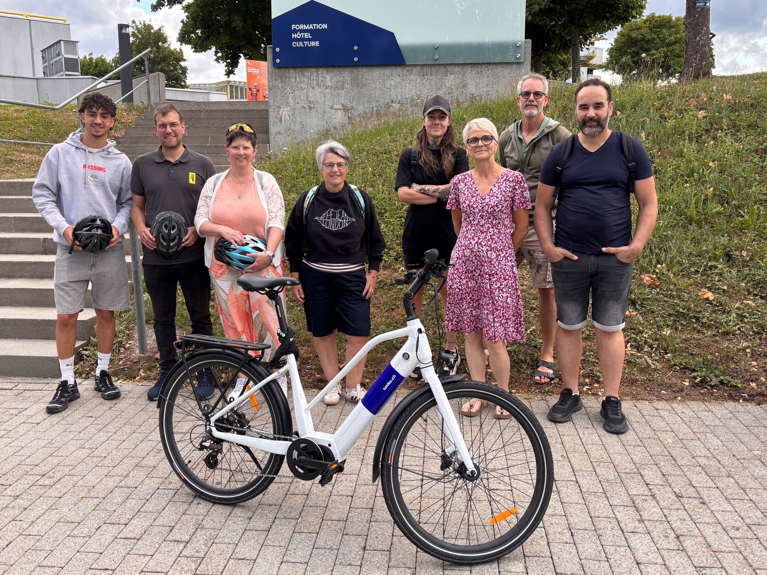 Bon bilan pour le défi e-bike à Tramelan