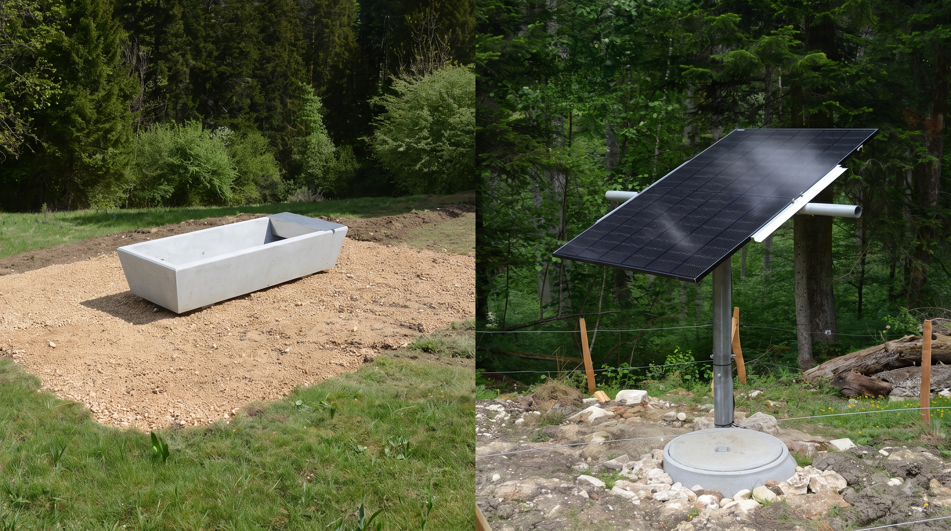Un ingénieux abreuvoir solaire installé à Tavannes