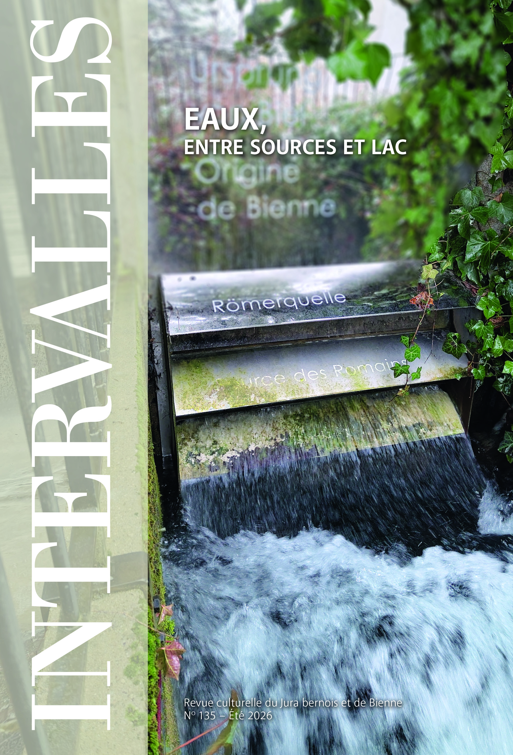 L’eau au cœur du n°135 de la Revue Intervalles 